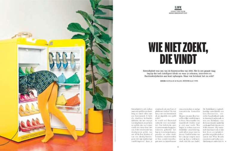 Wie niet zoekt, die vindt