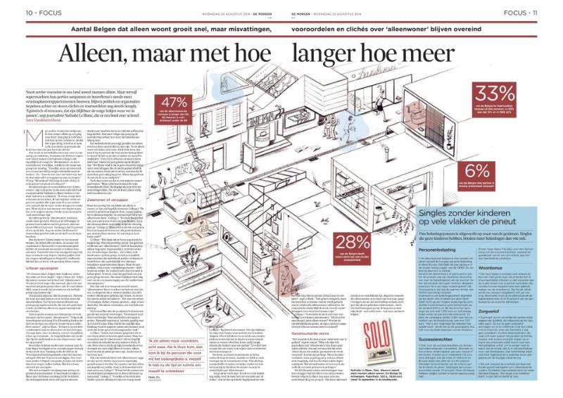 Artikel Solo in De Morgen
