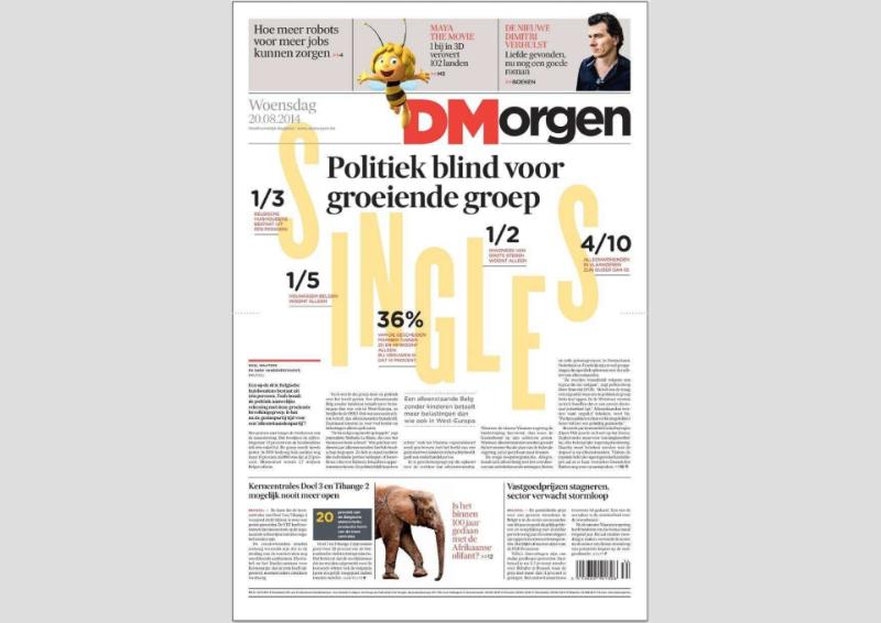 Artikel Solo in De Morgen