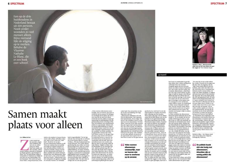 Artikel Solo in De Stentor