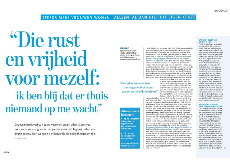 Artikel over Solo in Libelle