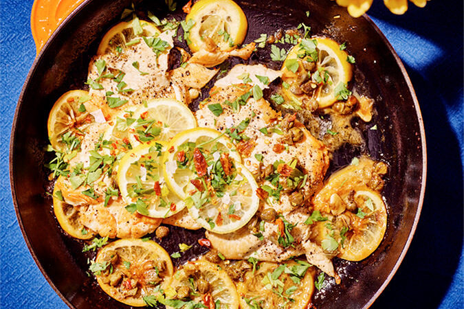 Escalope al limone